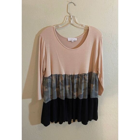 PINK AND camo shirt 7-9 - Picture 1 of 2